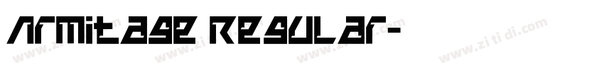 Armitage Regular字体转换